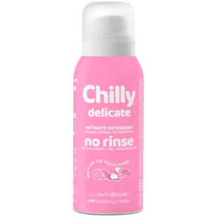 Chilly Délicate Mousse Hygiène Intime Sans Rinçage 100 ml