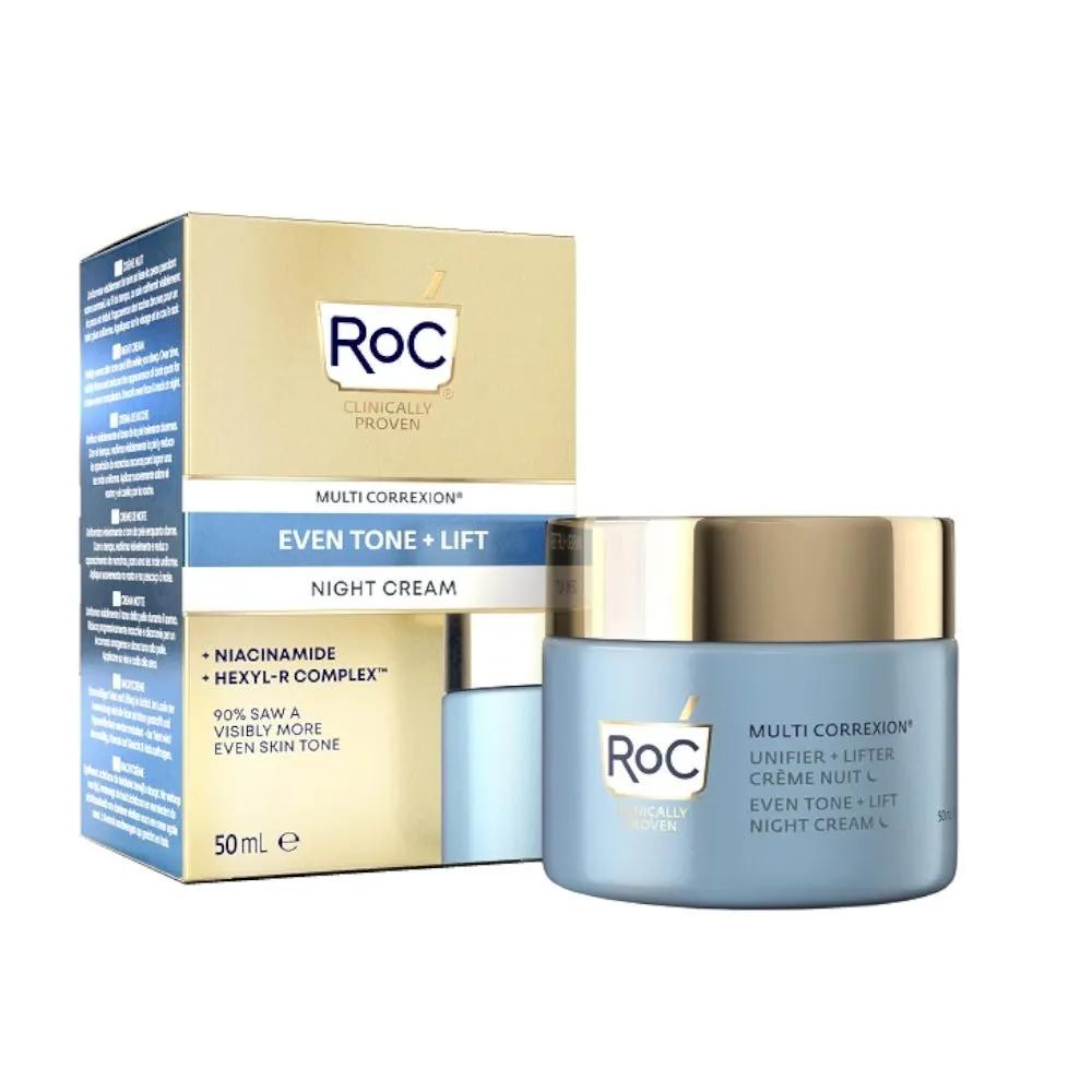 Roc Multi Correxion Even Tone + Lift Crema Notte Perdita di Tono 50 ml