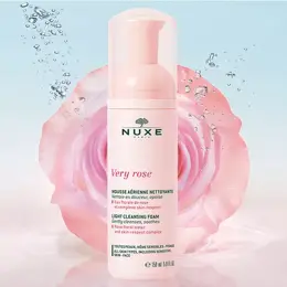 Nuxe Very Rose Mousse Aérienne Nettoyante 150ml