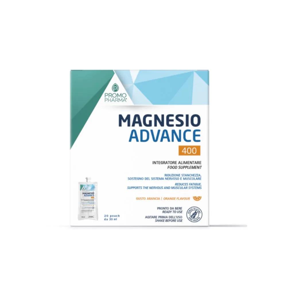 Magnesio Advance 400 Integratore Per Stanchezza ed Affaticamento 300 gr