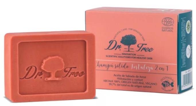 Solid Shampoo 2 in 1 Fortaleza Dr.Tree 75Gr