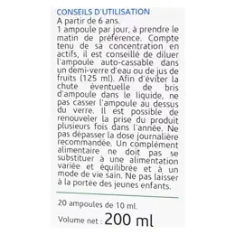 Naturland Magnésium Marin + Vitamine B6 20 ampoules 