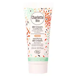 Charlotte Bio Le Teint BB Crème Matifiante Gold Peaux Mixtes Bio 30ml