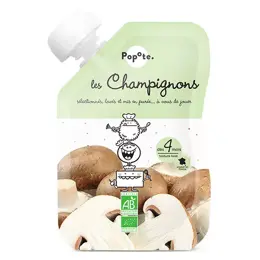 Popote Les Légumes Gourde Champignons +4m Bio 120g