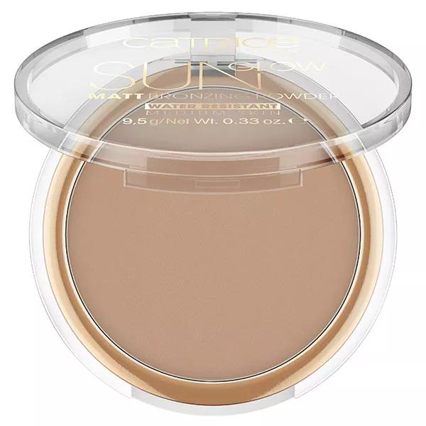 Catrice Visage Sun Glow Polvos Bronceadores Matificantes N°030 Bronce Medio 9,5 g
