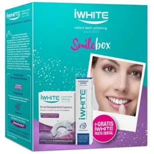 iWhite Blanqueamiento Kit Supremo 10 Moldes + Pasta 75 ml de Regalo