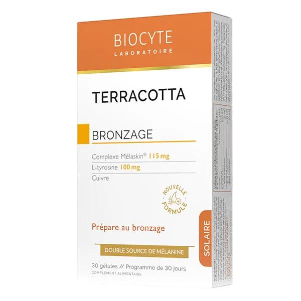 30 comprimidos de Biocyte terracota melanina cóctel