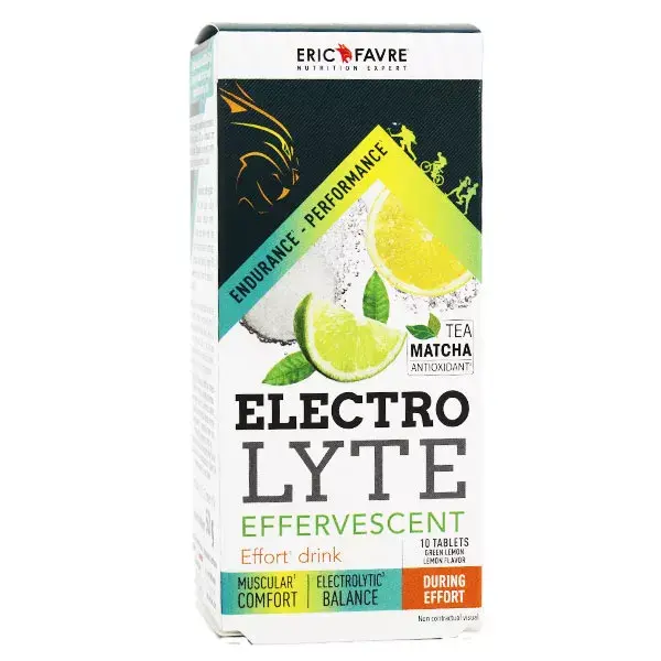 Eric Favre Electrolytes Limón Verde 10 comprimidos