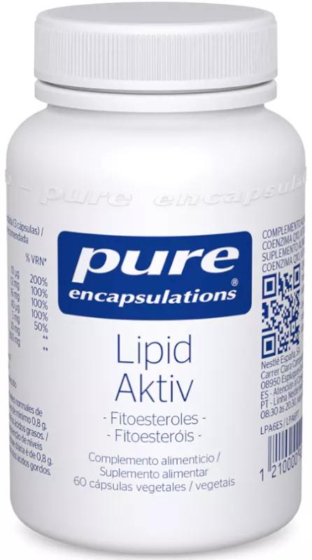Pure Encapsulations Lipid Aktiv 60 Cápsulas Vegetales