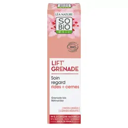 So'Bio Étic Lift'Grenade Soin Regard Rides + Cernes Bio 15ml