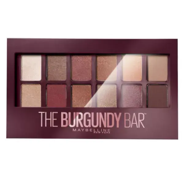 Maybelline Palette The Burgundy Bar Fards à Paupières 12ml