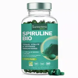 Santarome Bio Spiruline Bio 200 comprimés