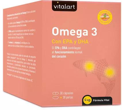 Vitalart Omega 3 30 Perlen + 30 Kapseln