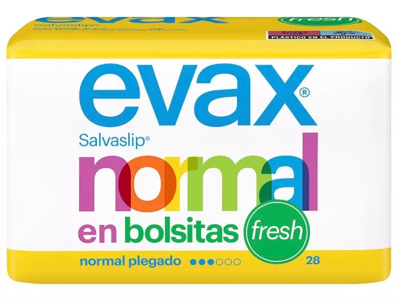 Evax Salvaslip Normal Fresh Plegado 28 uds
