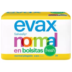 Evax Normal Fresh Panty Liners in Sachets 28 units