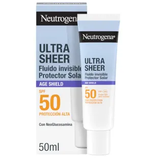 Neutrogena Ultra Sheer Invisible Anti-aging Sunscreen SPF50 50 ml