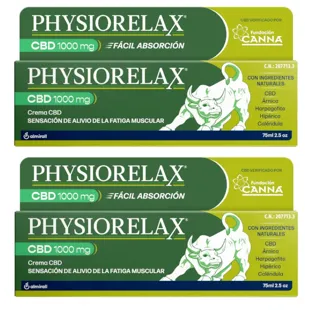 Physiorelax CBD 1000mg Cream 2x75 ml