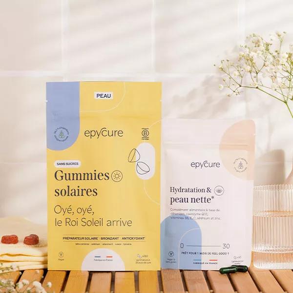 Epycure Solar Gummies Preparan y Protegen la Piel y Potencian el Bronceado x60