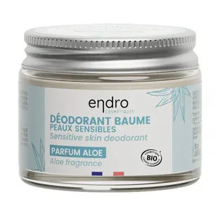 Deodorante Endro Pelle Sensibile Aloe vera 100% di origine naturale barattolo da 50 g