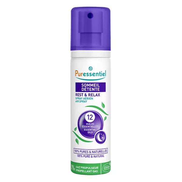 Puressentiel Sommeil & Détente Spray Aérien aux 12 Huiles Essentielles 75ml