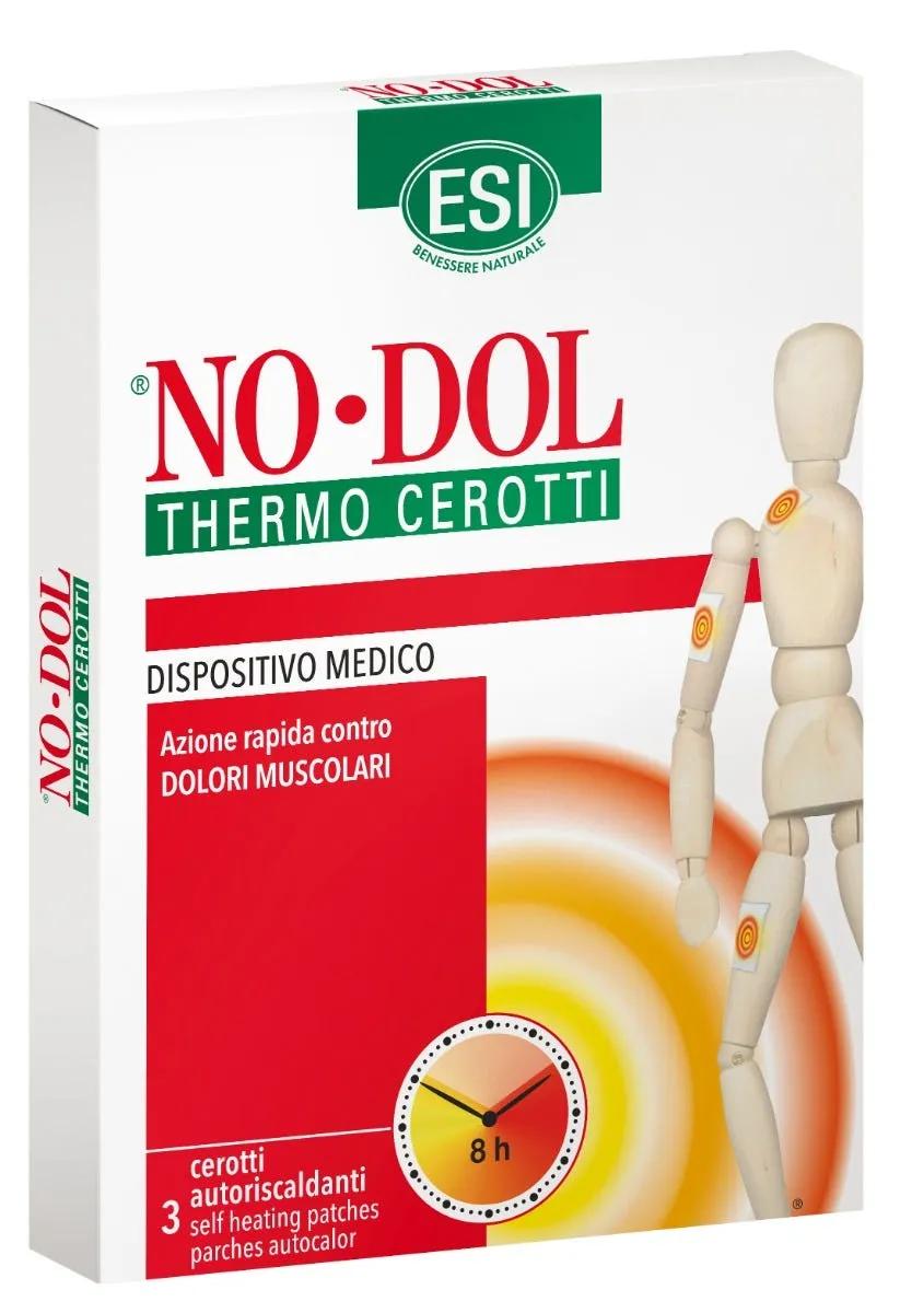 Esi No Dol Thermo Cerotti Autoriscaldanti Dolori Muscolari 3 Pezzi