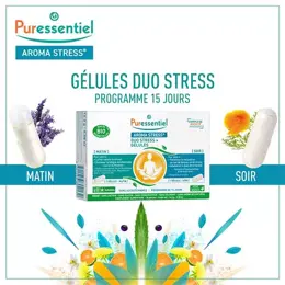 Puressentiel Aroma Stress Duo Stress+ 30 gélules