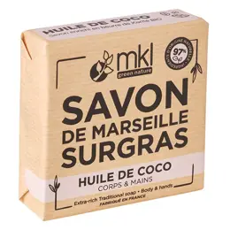 MKL Green Nature Savon de Marseille Huile de Coco 100g