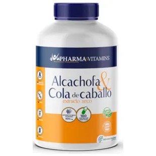 Pharma&amp;Vitamins Artischocke + Schachtelhalm 300 mg 180 Gemüsekapseln
