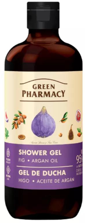 Shower gel with Argan and figs Green Pharmacy 500ml