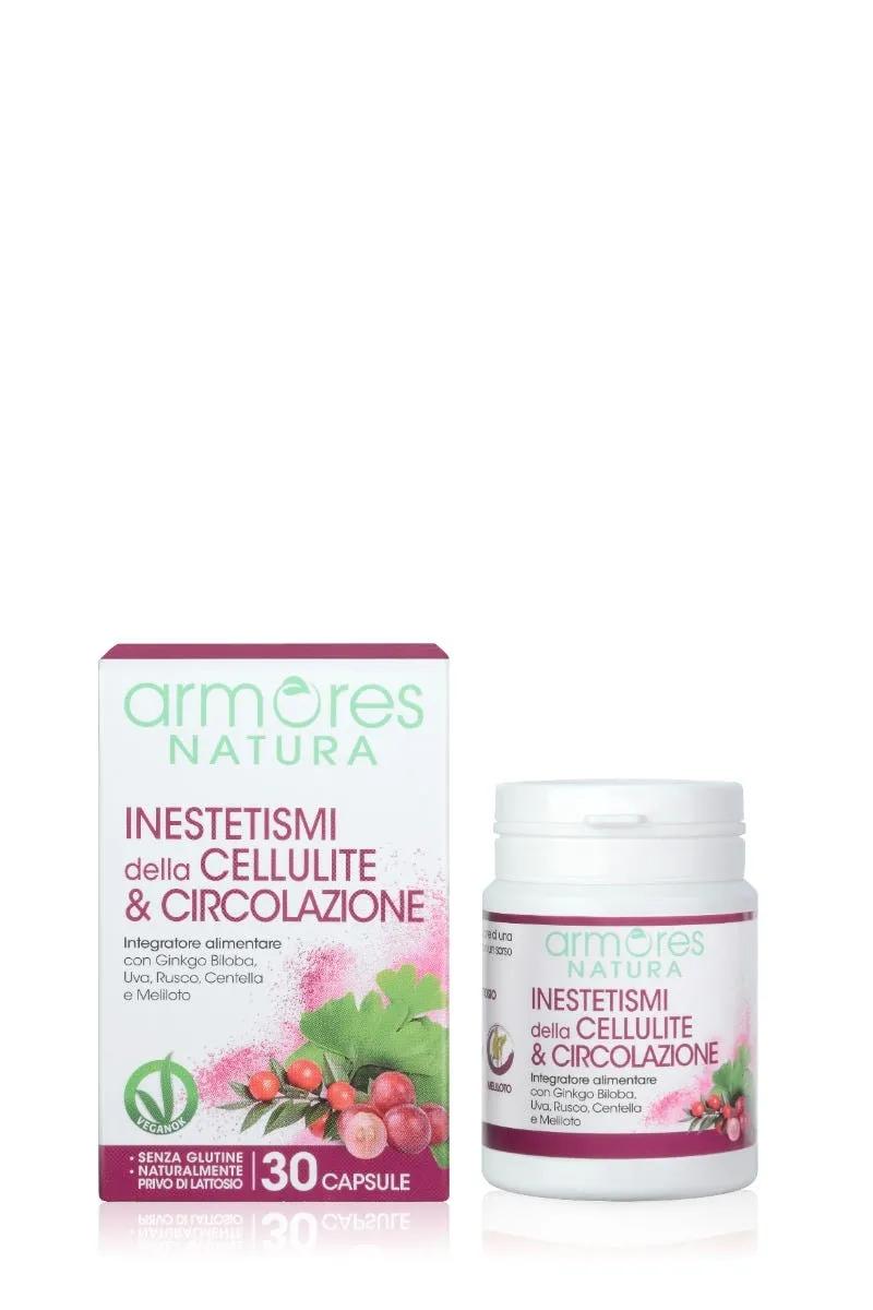 Armores Natura Integratore Inestetismi della Cellulite & Circolazione 30 capsule