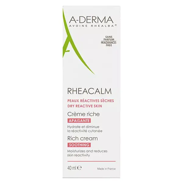 A-Derma Rheacalm Crème Riche Apaisante 40ml