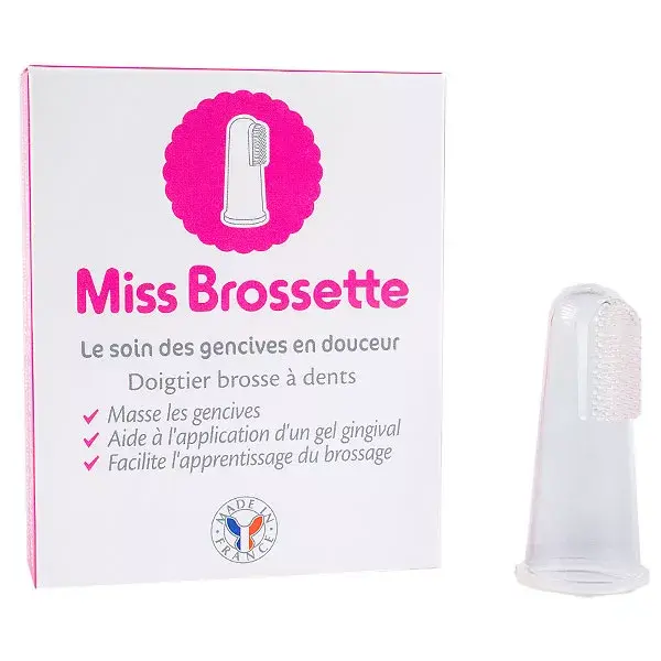 Machouyou Miss brossette thimble toothbrush