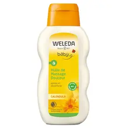 Weleda Bébé Calendula Huile de Massage Douceur Bio 200ml