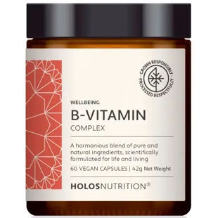 Holos Nutrition B-Vitamin-Komplex 60 vegane Kapseln