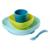 Béaba Cofanetto Pasti Silicone 4 pezzi Blu