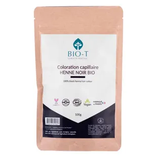 Bio-T Indigo Black Henné - Biologico e 100% naturale - 100 g