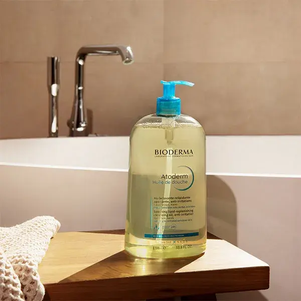 Bioderma Atoderm Shower Oil Very Dry Atopic Skin Eco-Recharge 1L