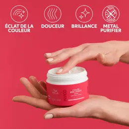 Wella Professionals Invigo Color Brilliance Masque cheveux cheveux colorés fins à normaux 500ml