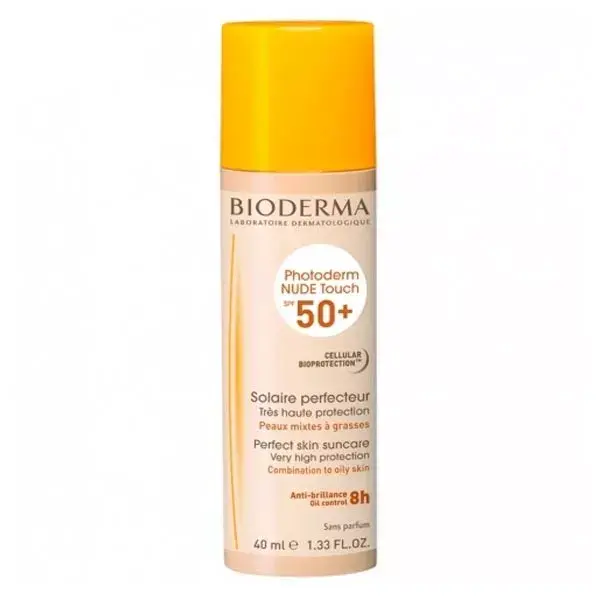 Bioderma Photoderm Nude Touch SPF 50+ Tono Dorado 40 ml