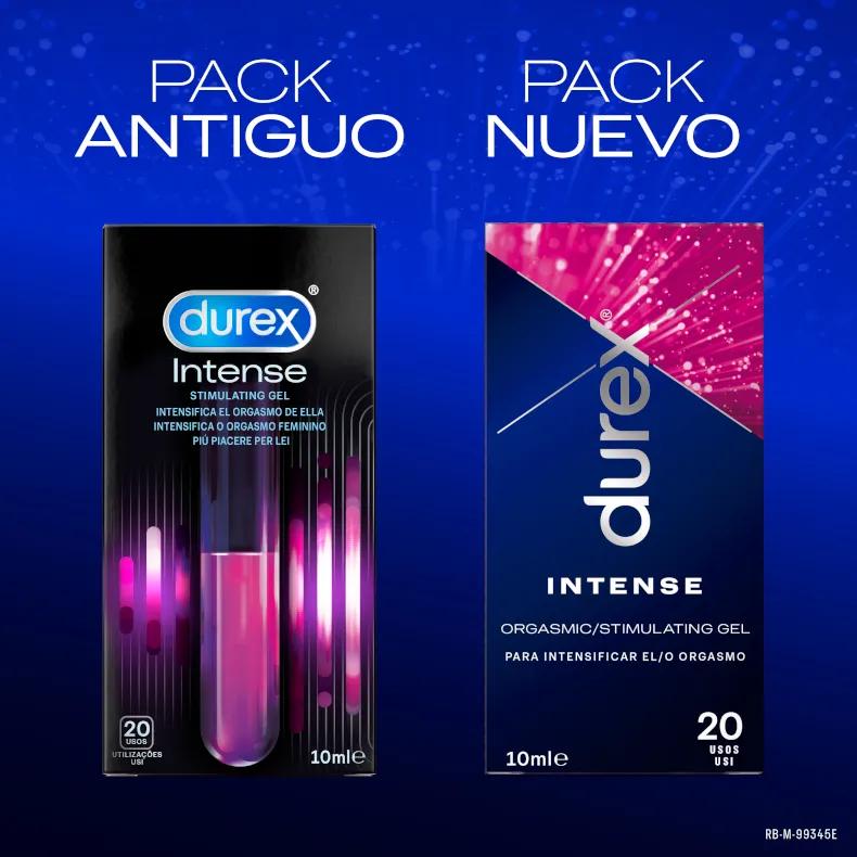 Buy Durex Pack Gel Intense Orgasmic + Vibrating Ring Intense Orgasmic  Vibrations