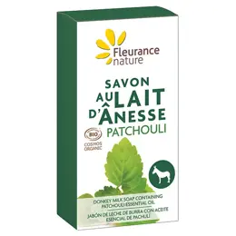 Fleurance Nature Savon au Lait d'Ânesse Patchouli Bio 100g