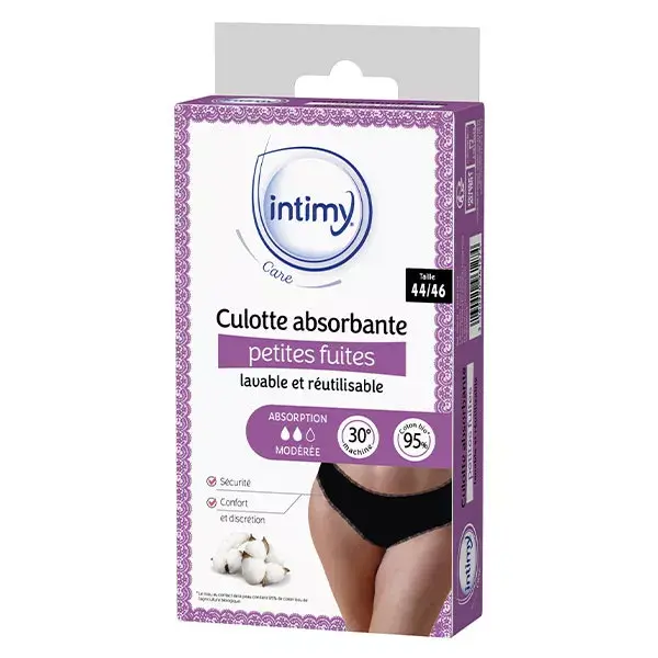 Intimy Care Culotte Absorbante Petites Fuites Taille 44/46