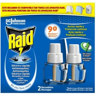 Raid Electric Liquid Refill 90 Nights 2 units
