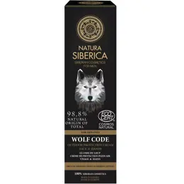 Natura Siberica - Crème Visage & Mains homme 2 en 1 Le Code du Loup 80ml