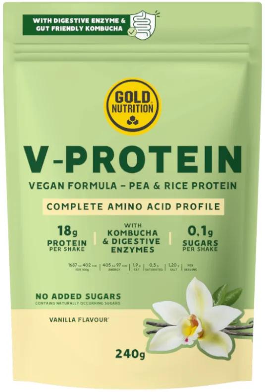 GoldNutrition Proteine Vegane Vaniglia 240 gr