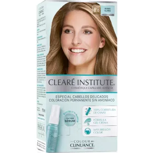Clinuance Permanent Color Cream Delicate Hair 8.0 Hellblond