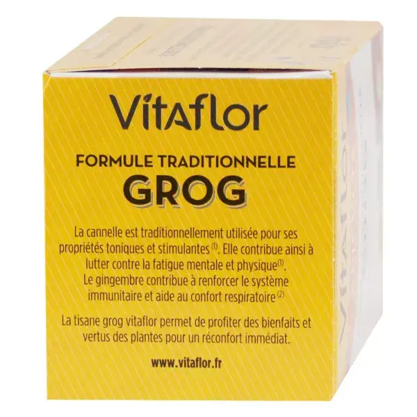 Vitaflor Infusión Grog 18 sobres