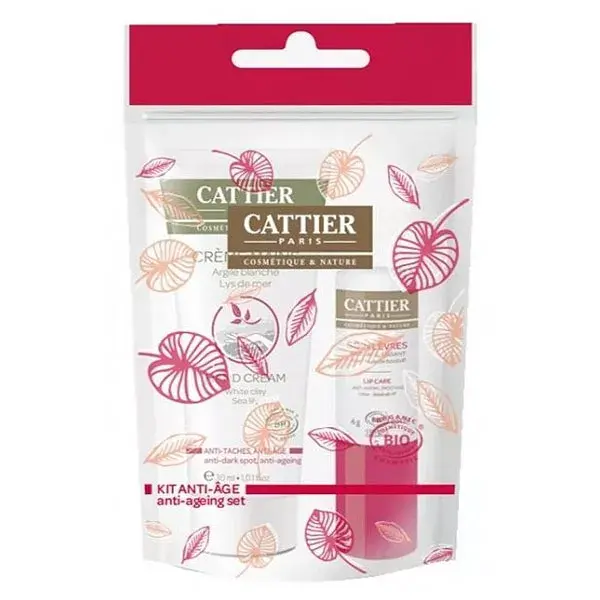 Cattier Anti-Ageing Kit for Hands and Lips