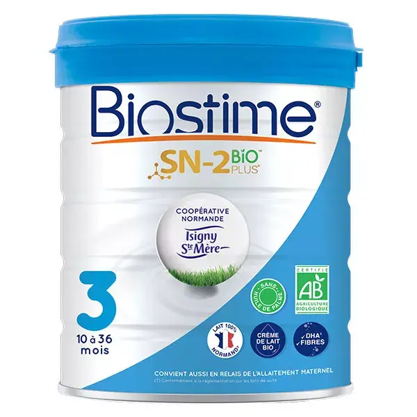 Biostime Lait Infantile 3 Bio 10-36m 800g
