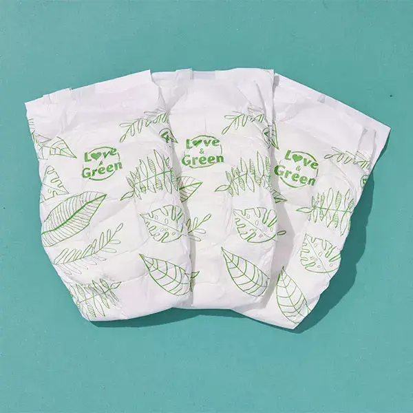 Love & Green Baby Change Pure Nature Ecological Diaper Size 2 35 units